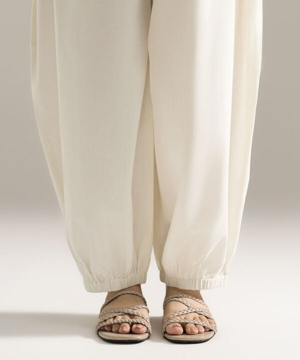 Solid Cambric Balloon Pants
