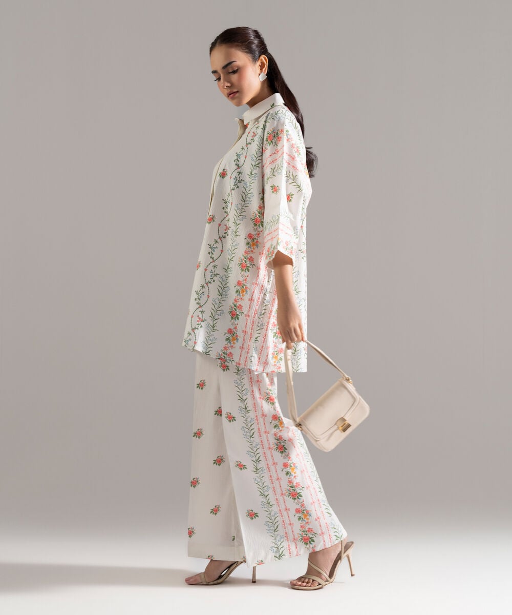 2 Piece - Printed Seersucker Suit PW26CASTV823