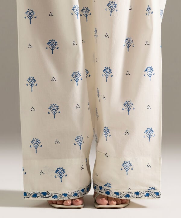Printed Cambric Farshi Shalwar
