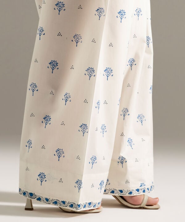 Printed Cambric Farshi Shalwar