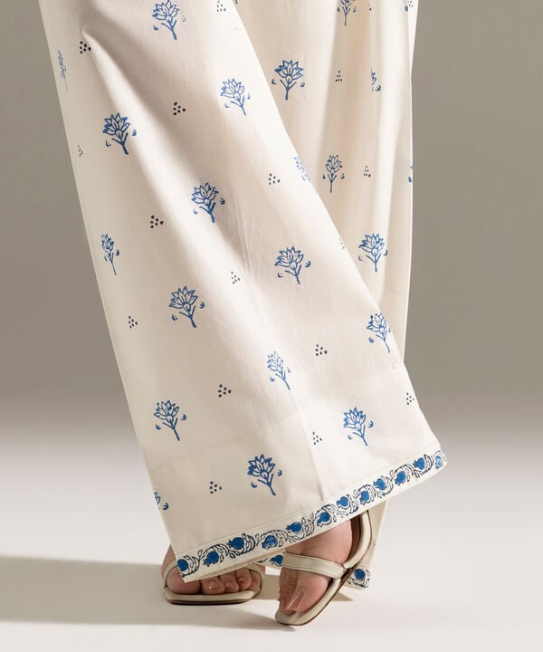 Printed Cambric Farshi Shalwar