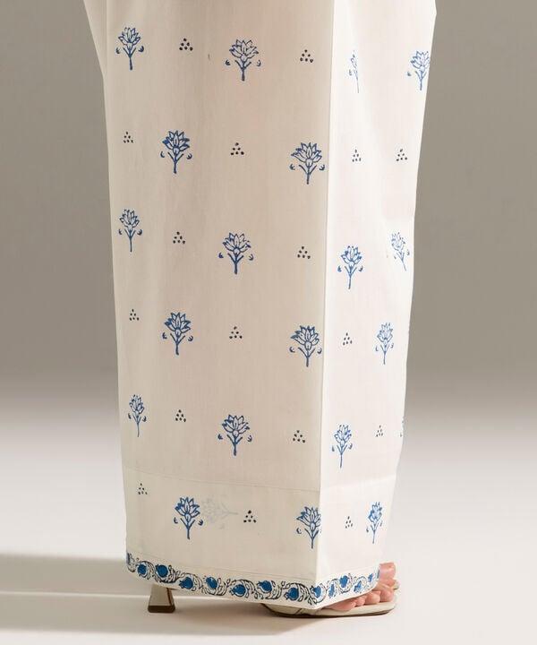 Printed Cambric Farshi Shalwar