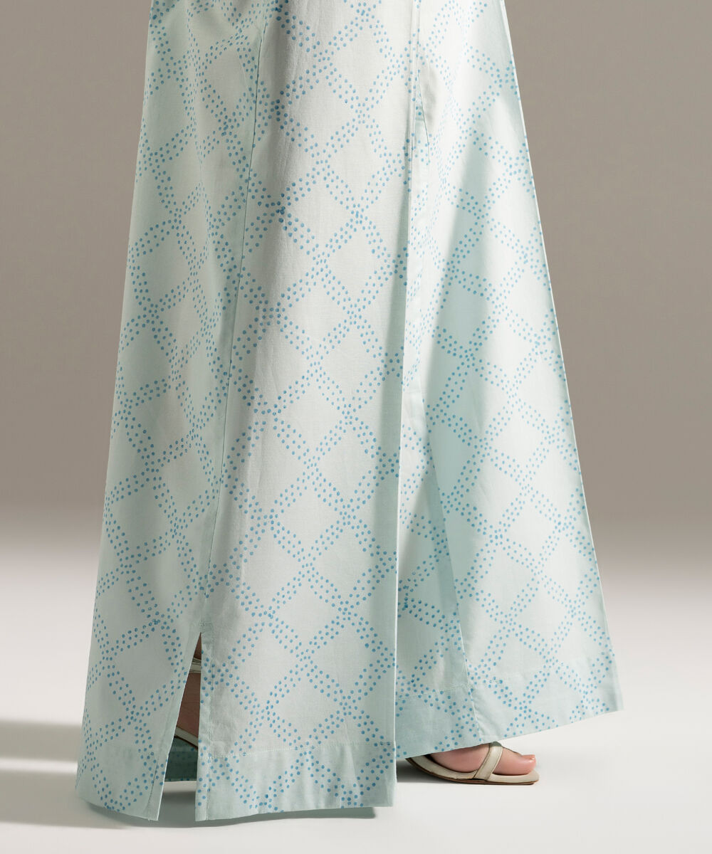 Printed Cambric Flared Pants PW26CASTV84T