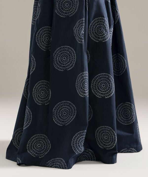Printed Cambric Flared Pants