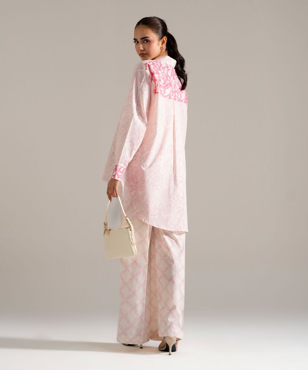 Block Printed Lawn Shirt PW26CASTV86S