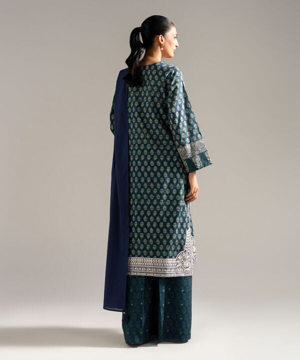 3 Piece - Embroidered Lawn Suit