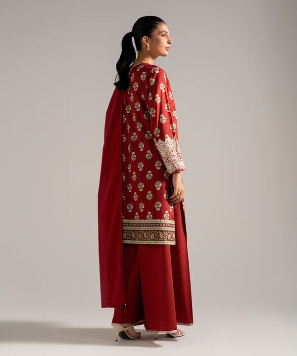 3 Piece - Embroidered Lawn Suit