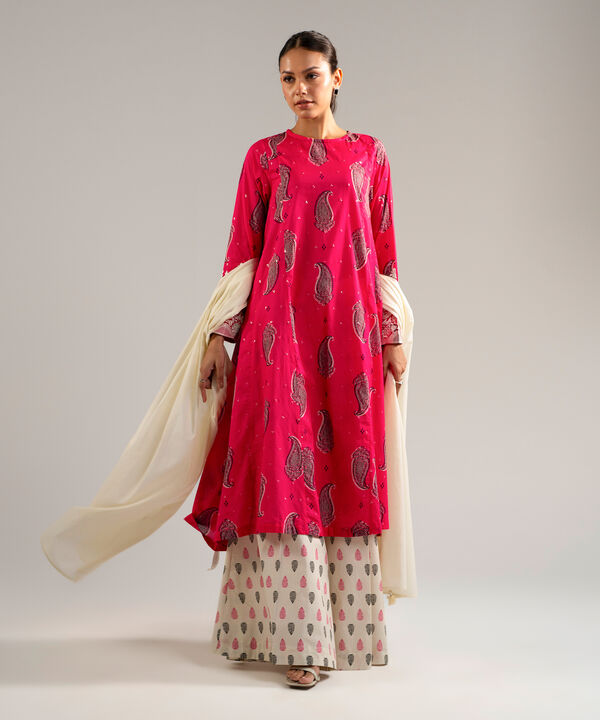 3 Piece - Embroidered Lawn Suit