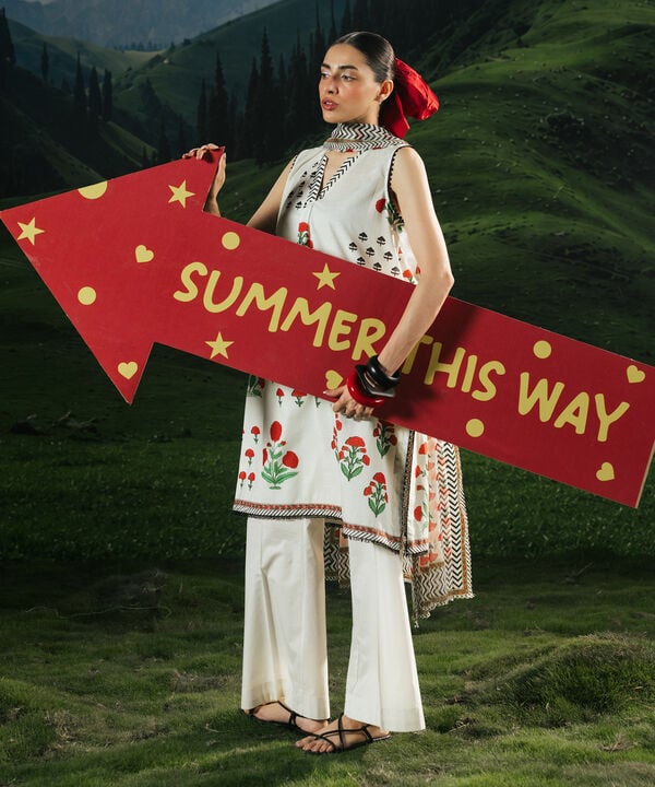 Printed Lawn Shirt