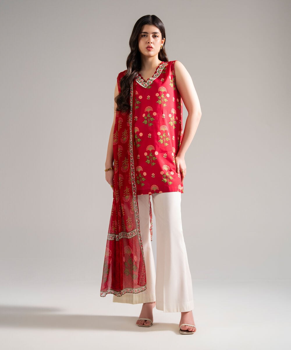 Printed Chiffon Dupatta