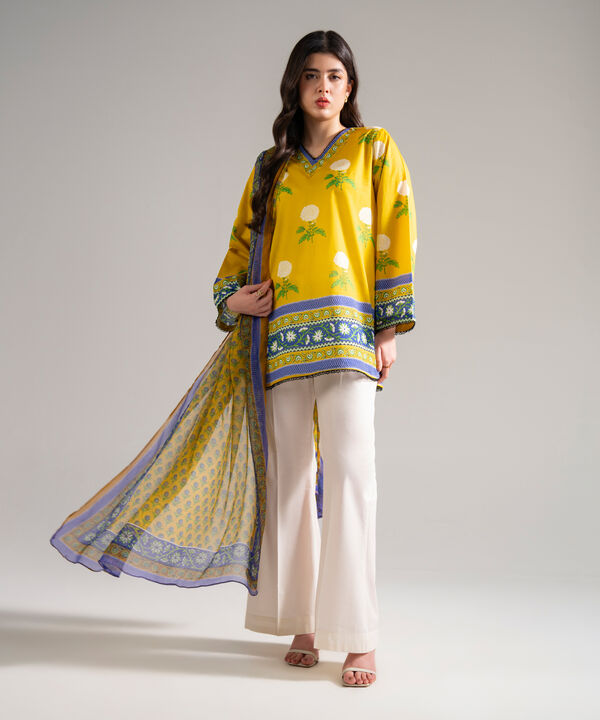 Printed Chiffon Dupatta