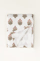 Pastel Bloom Matelasse Throw