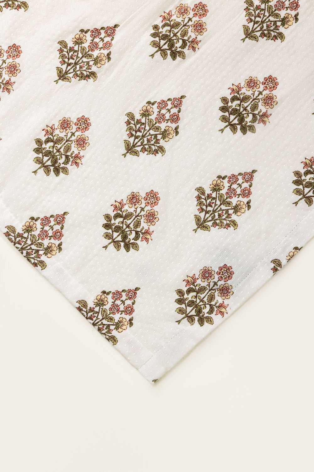 Pastel Bloom Matelasse Throw