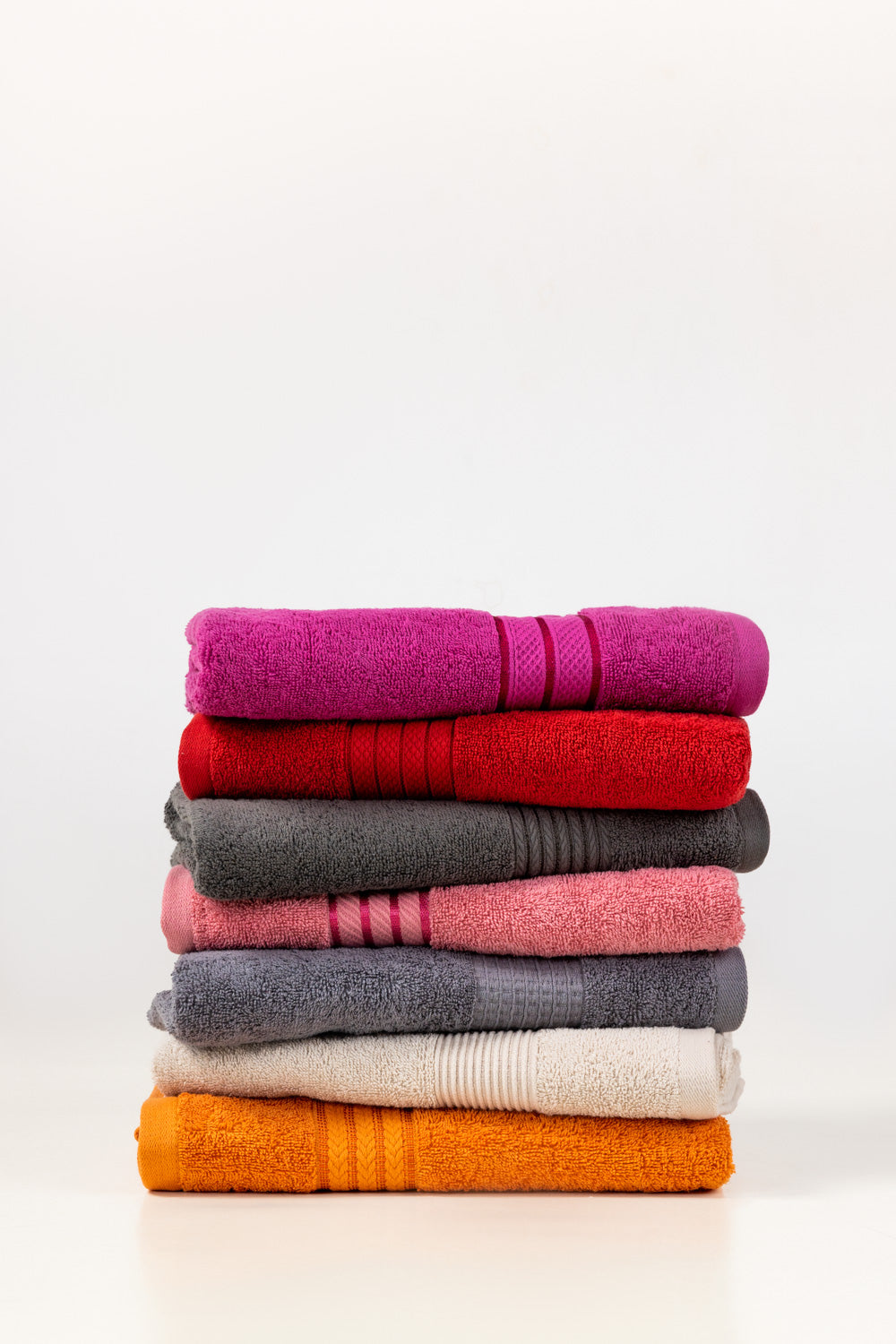 Peach Dyed Bath Towel 25