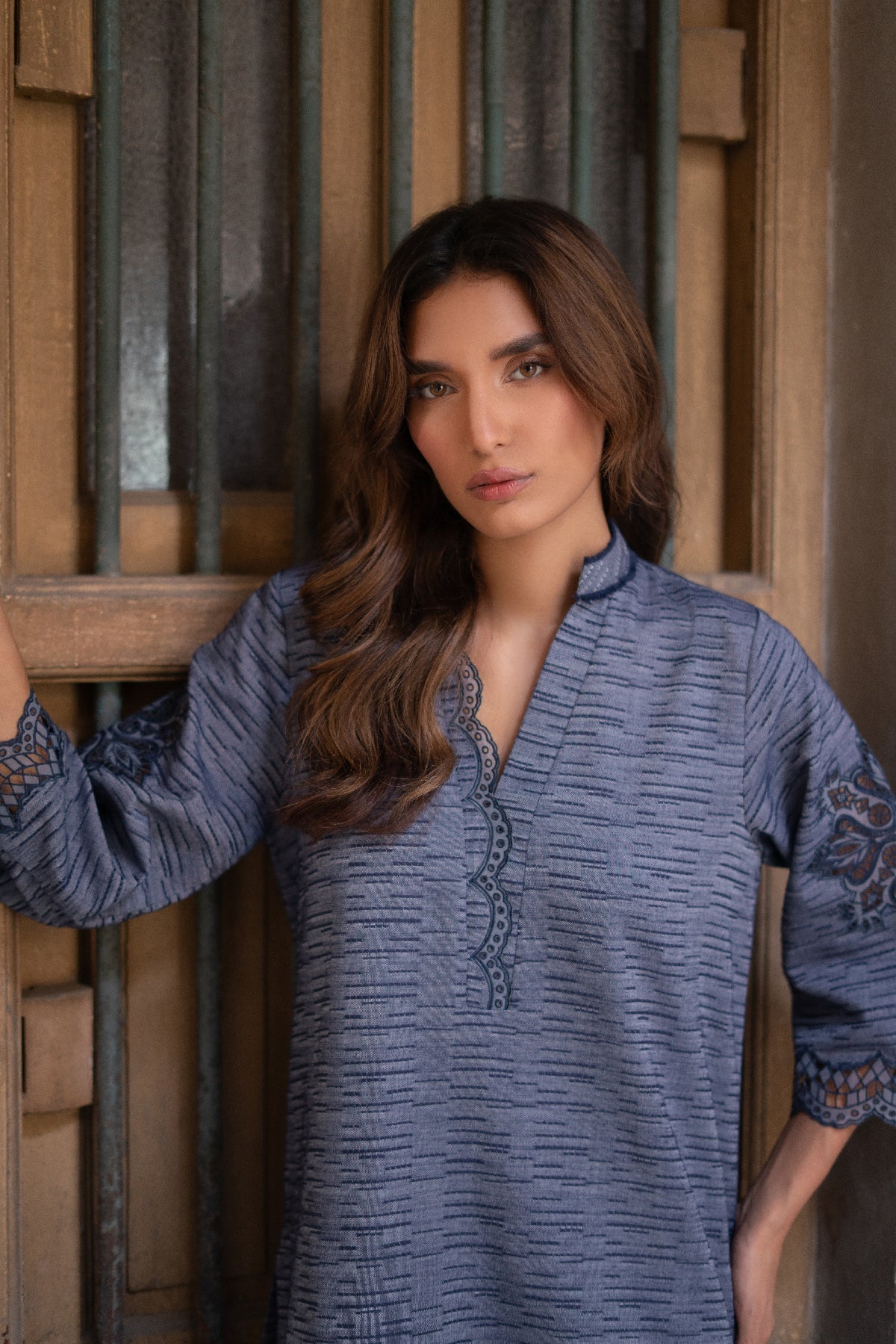 Pigeon Blue Matching Set