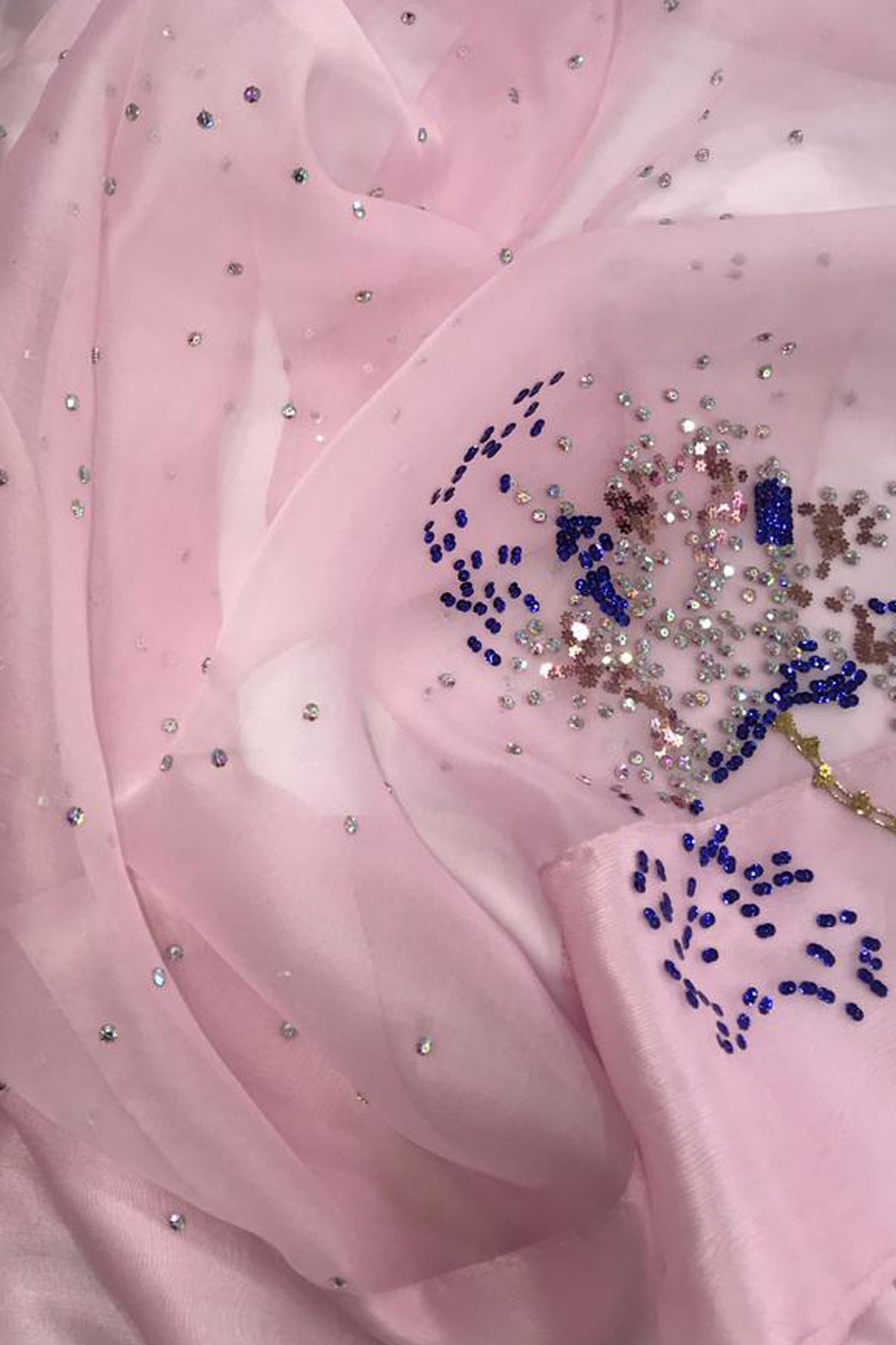 Pirouette Pink Embellished Maxi Set