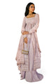 3 Piece Embroidered Lawn Suit with Borders and Printed Chiffon Dupatta