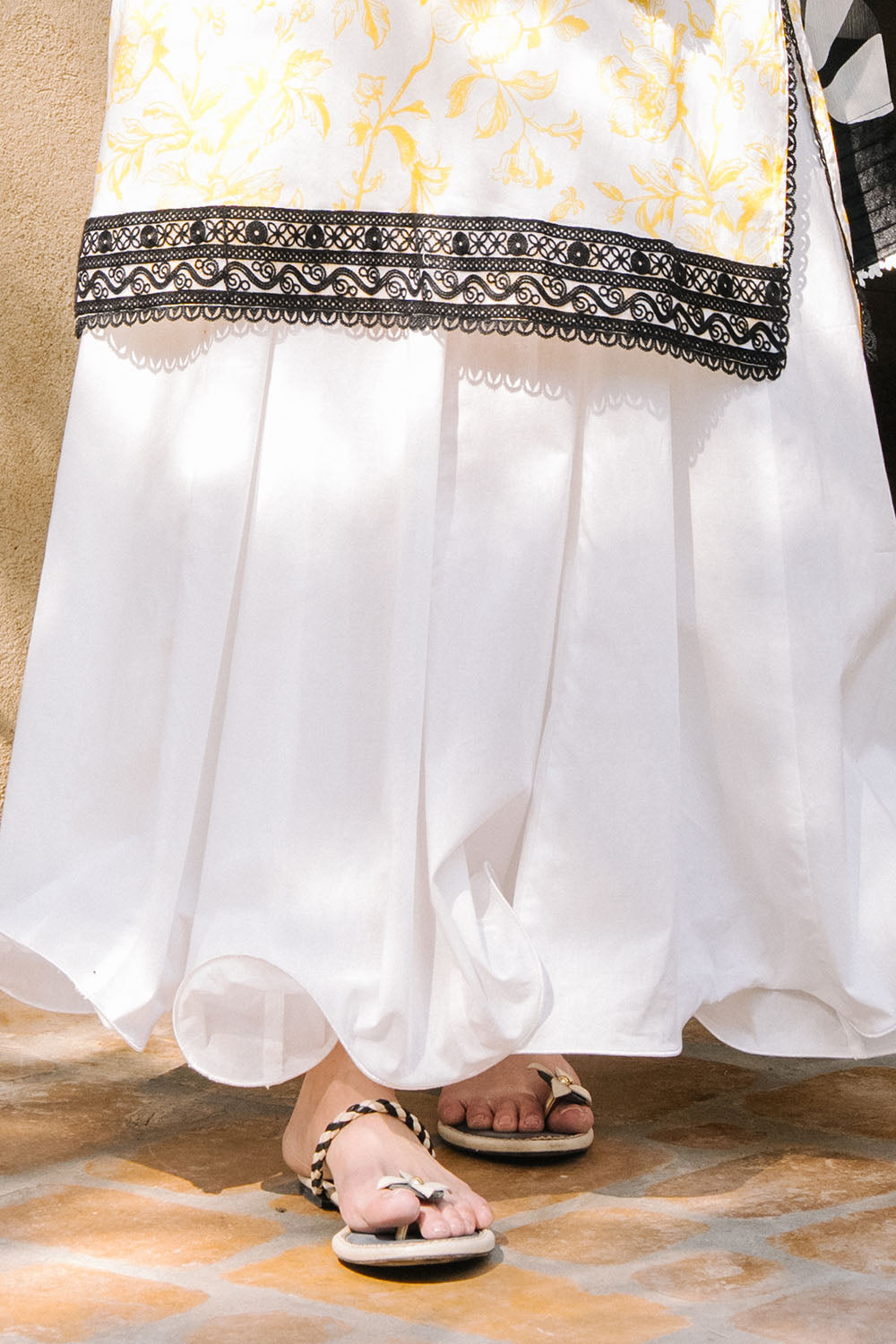 3 Piece Printed Lawn Suit With Printed Chiffon Dupatta And Embroidered Neckline