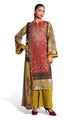 3 Piece Printed Lawn Suit With Chiffon Dupatta
