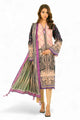 3 Piece Printed Cotton Linen Suit With Dupatta