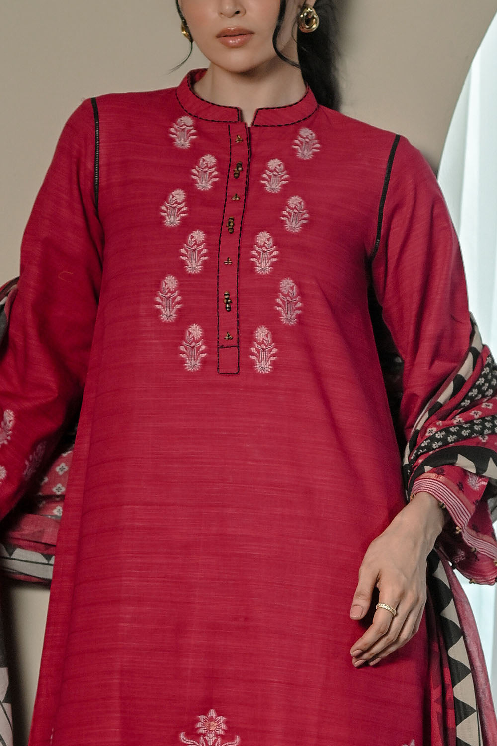 3 Piece Jacquard Suit