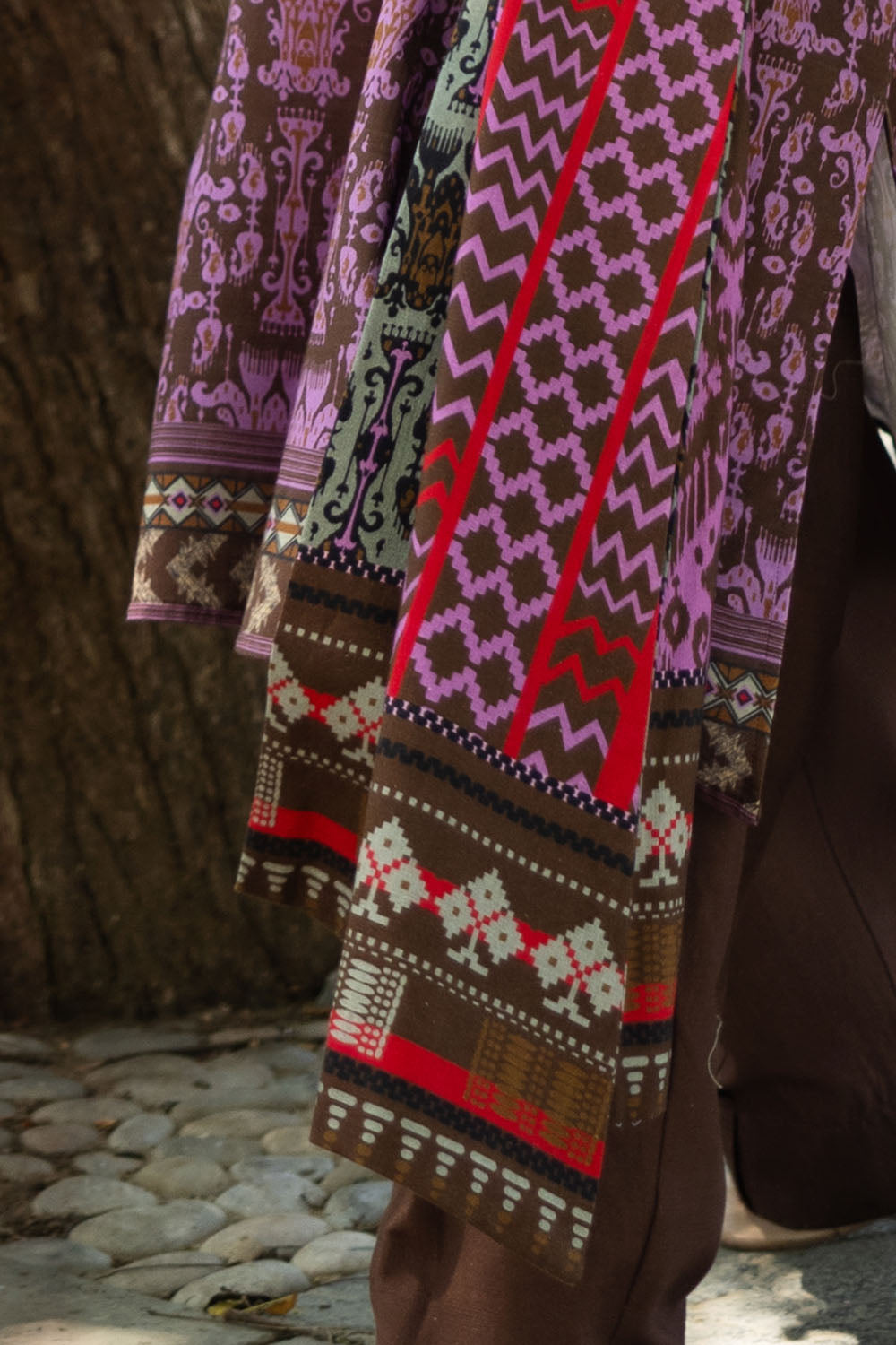 3 Piece Printed Khaddar Suit with Dupatta