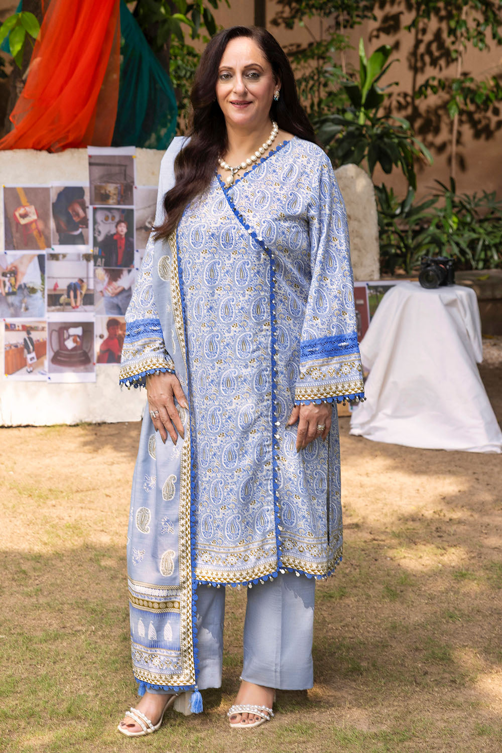 3 Piece Printed Khaddar Suit
