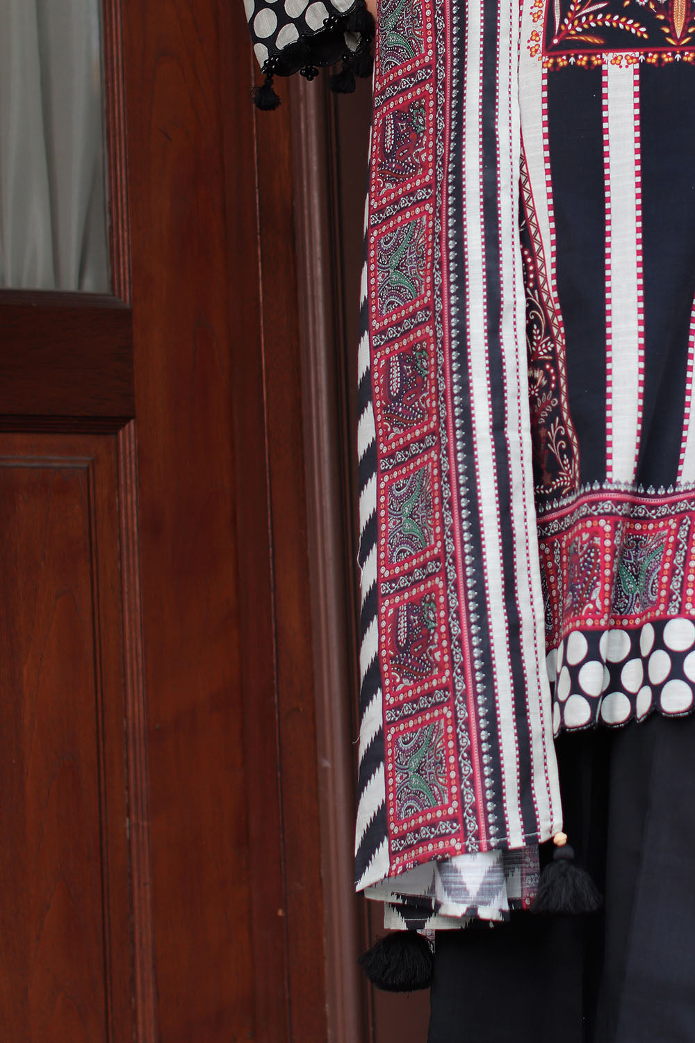 3 Piece Printed Khaddar Suit