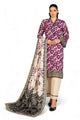 3 Piece Printed Khaddar Suit with Dupatta