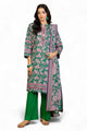 3 Piece Printed Khaddar Suit with Dupatta