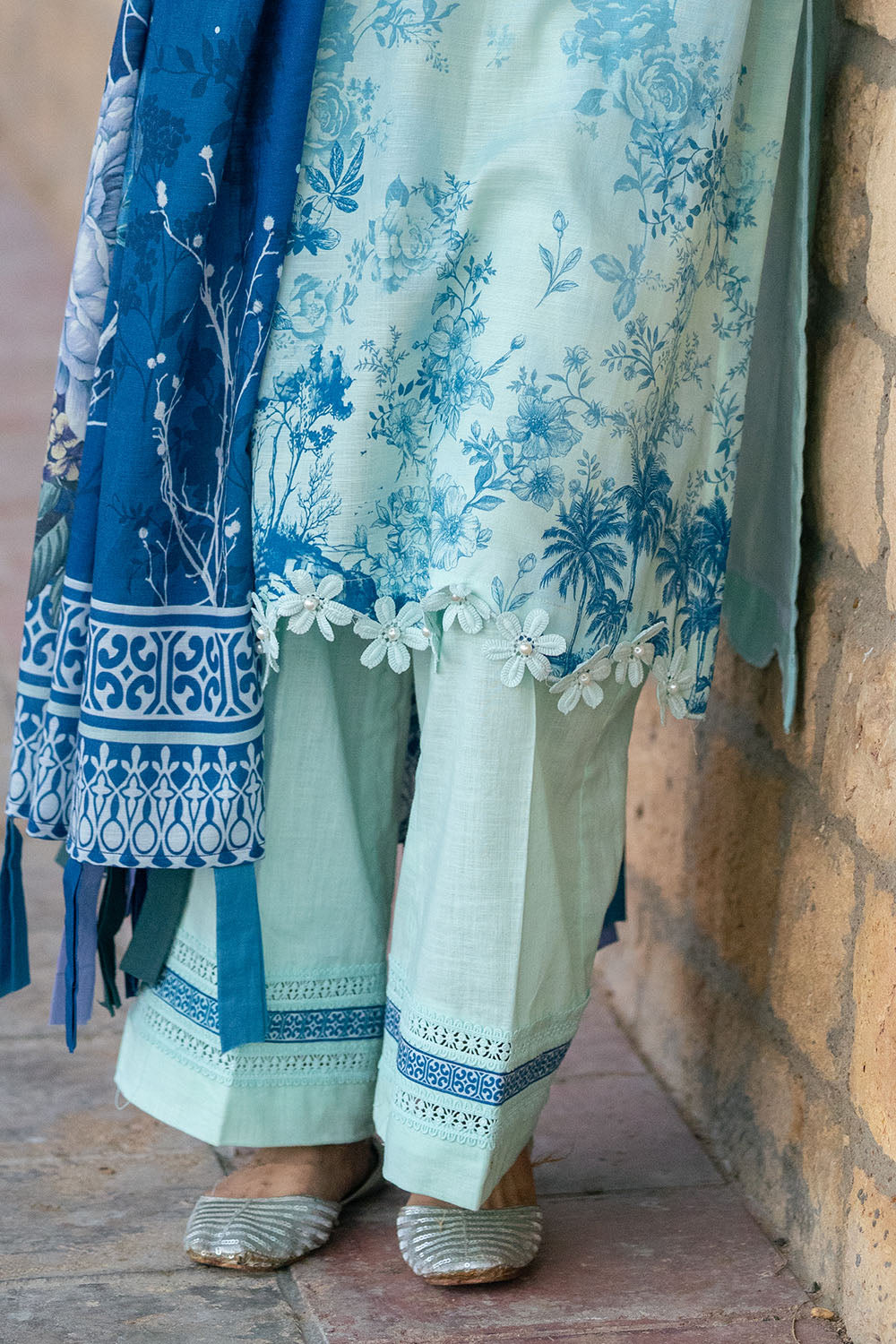 3 Piece Printed Khaddar Suit - W-FB-WCS-26-491799