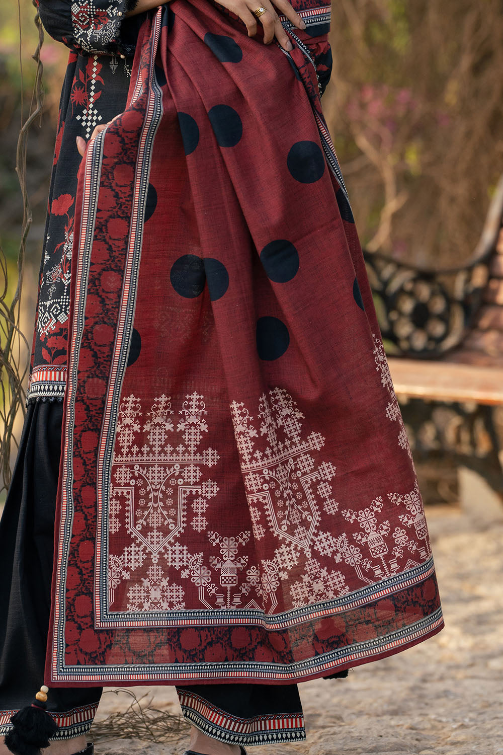 3 Piece Printed Khaddar Suit - W-FB-WCS-26-491797