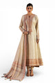 3 Piece Embroidered Lawn Suit with Lacquer Printed Denting Dupatta