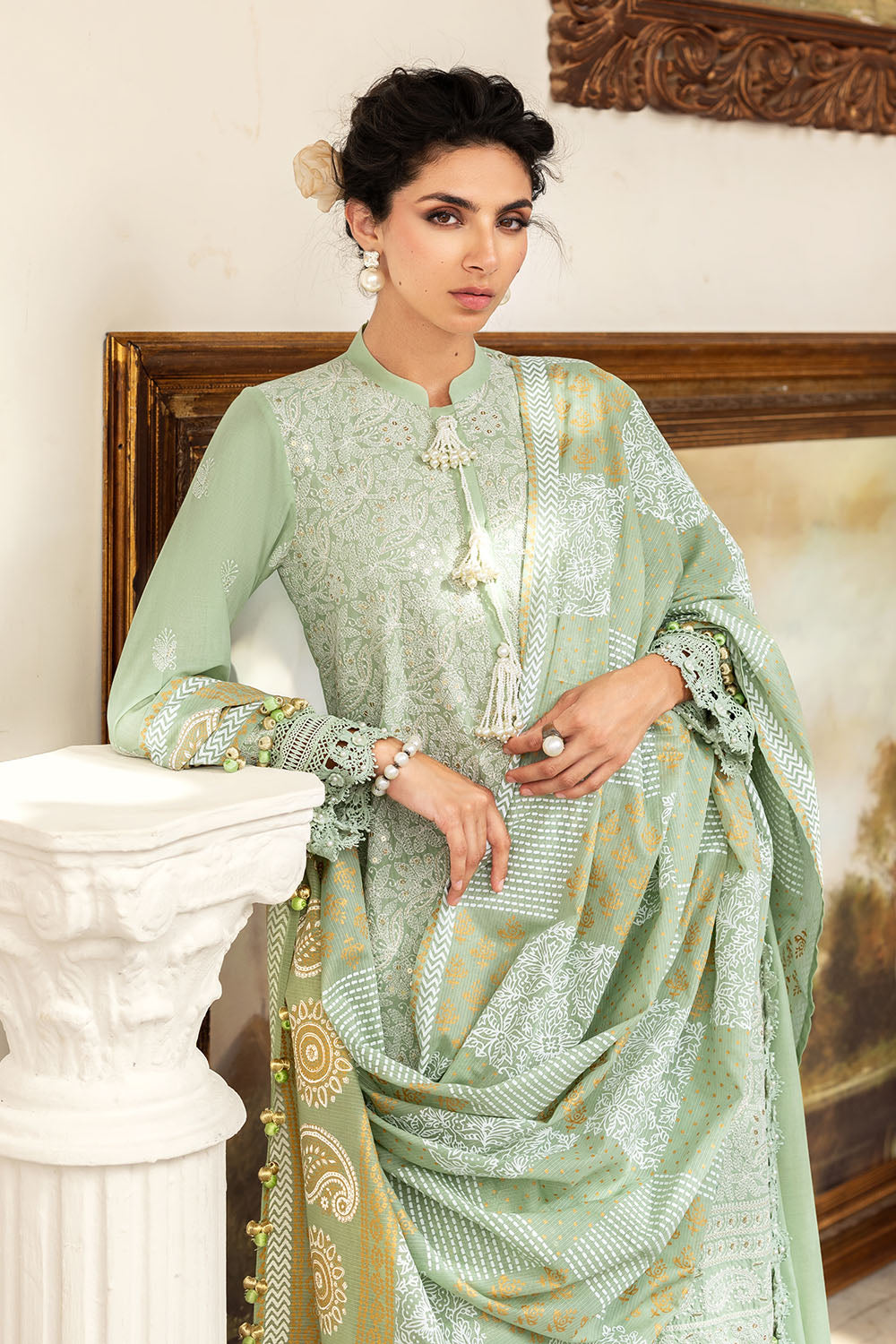 Satin Shirt WTOP25V80034 Sapphire PK
