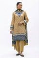 3 Piece Printed Lawn Suit With Embroidered Neckline