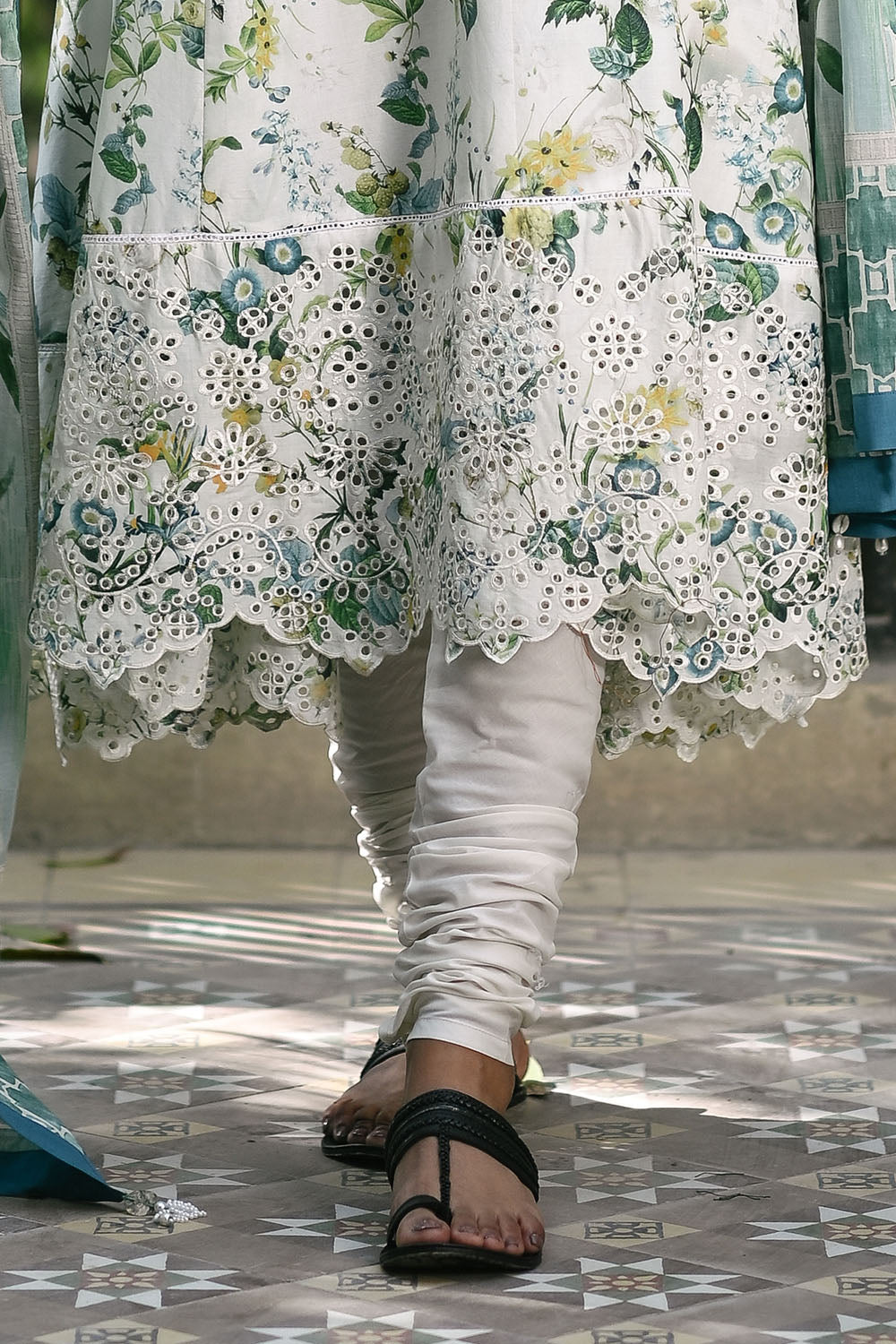 3 Piece Embroidered Printed Lawn Suit With Lawn Dupatta