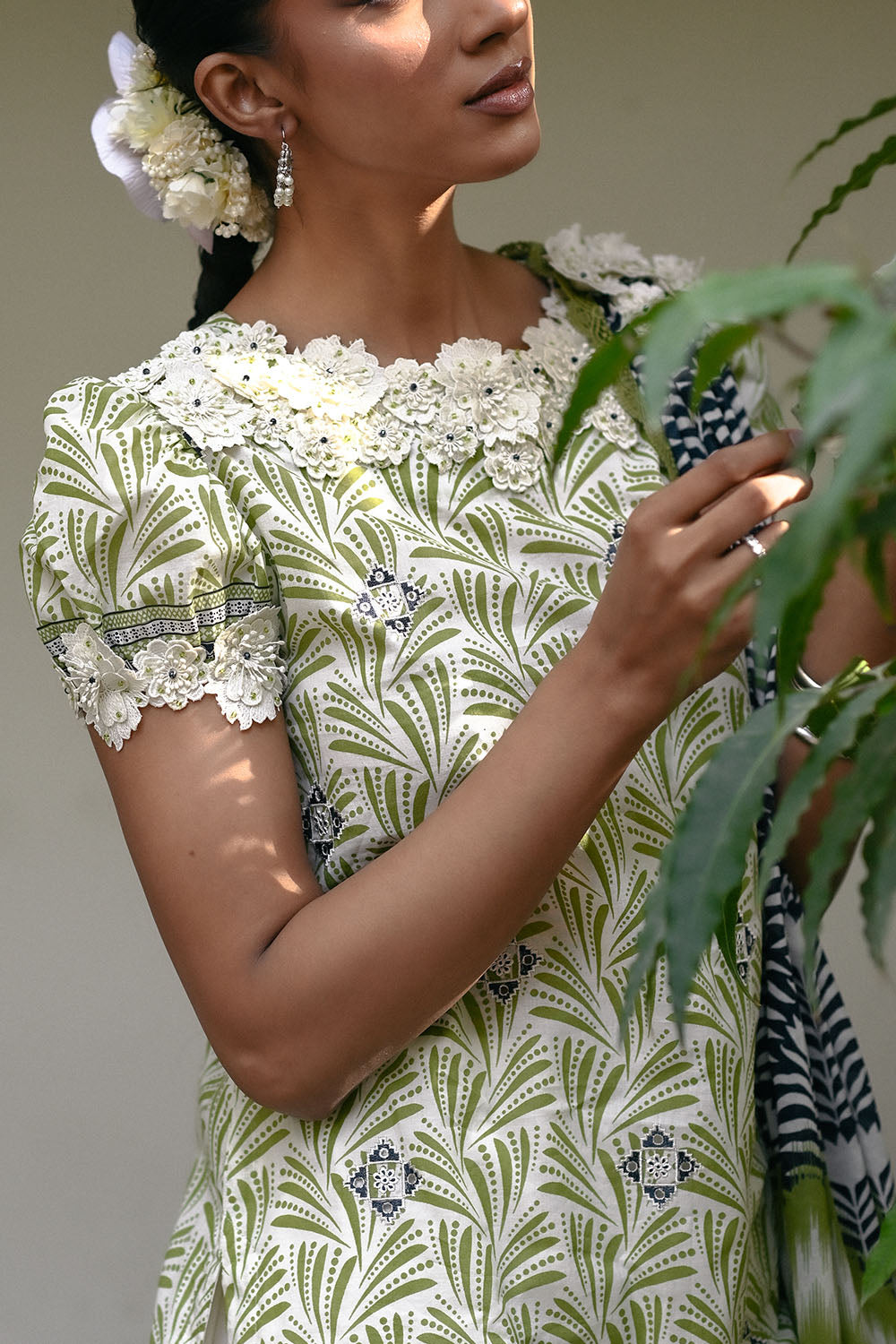 3 Piece Embroidered Printed Lawn Suit With Lawn Dupatta
