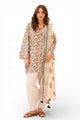 3 Piece Printed Lawn Suit With Embroidered Neckline
