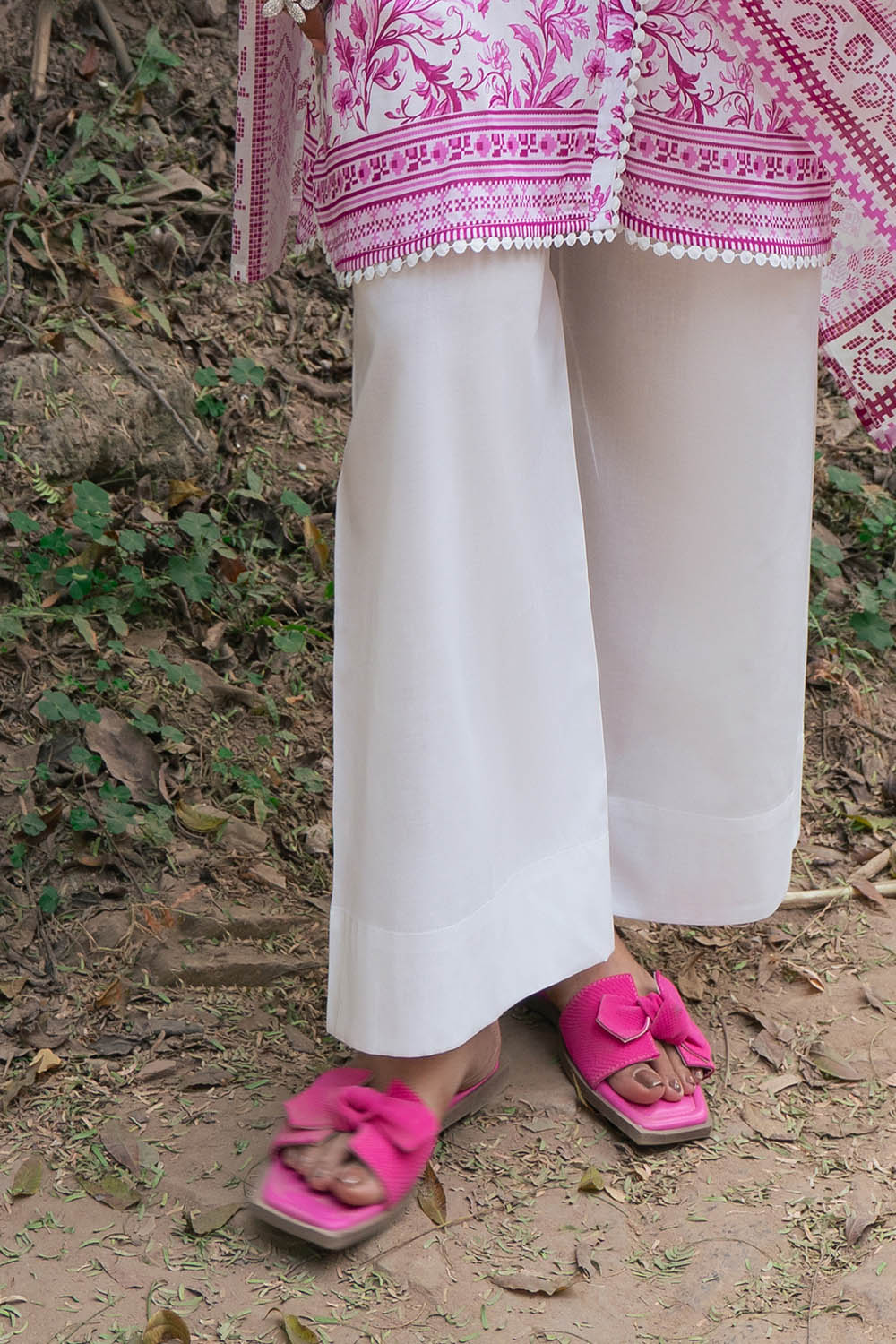 3 Piece Printed Lawn Suit With Embroidered Neckline