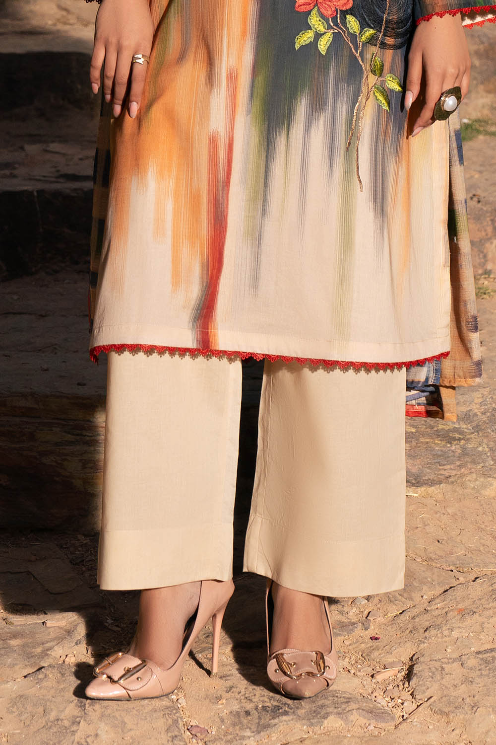 3 Piece Embroidered Printed Lawn Suit