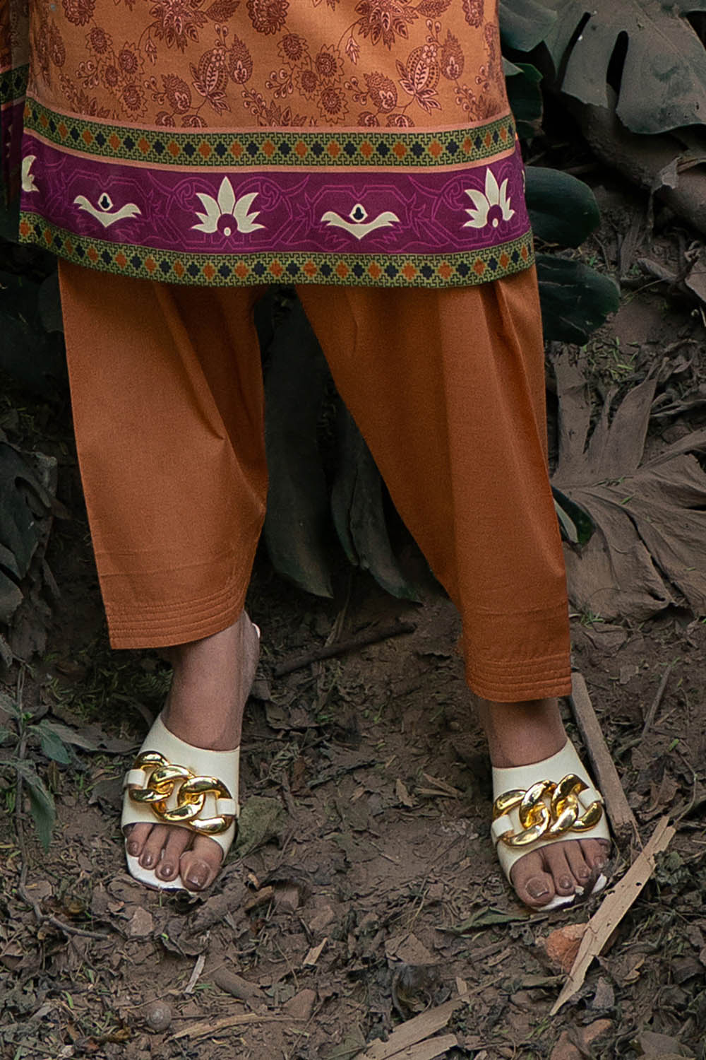3 Piece Printed Lawn Suit With Embroidered Neckline