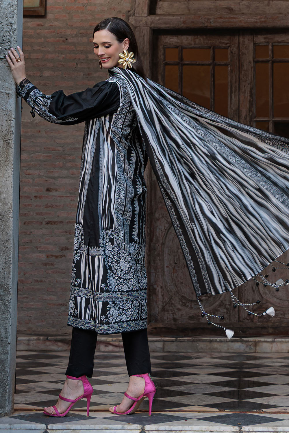 3 Piece Printed Lawn Suit