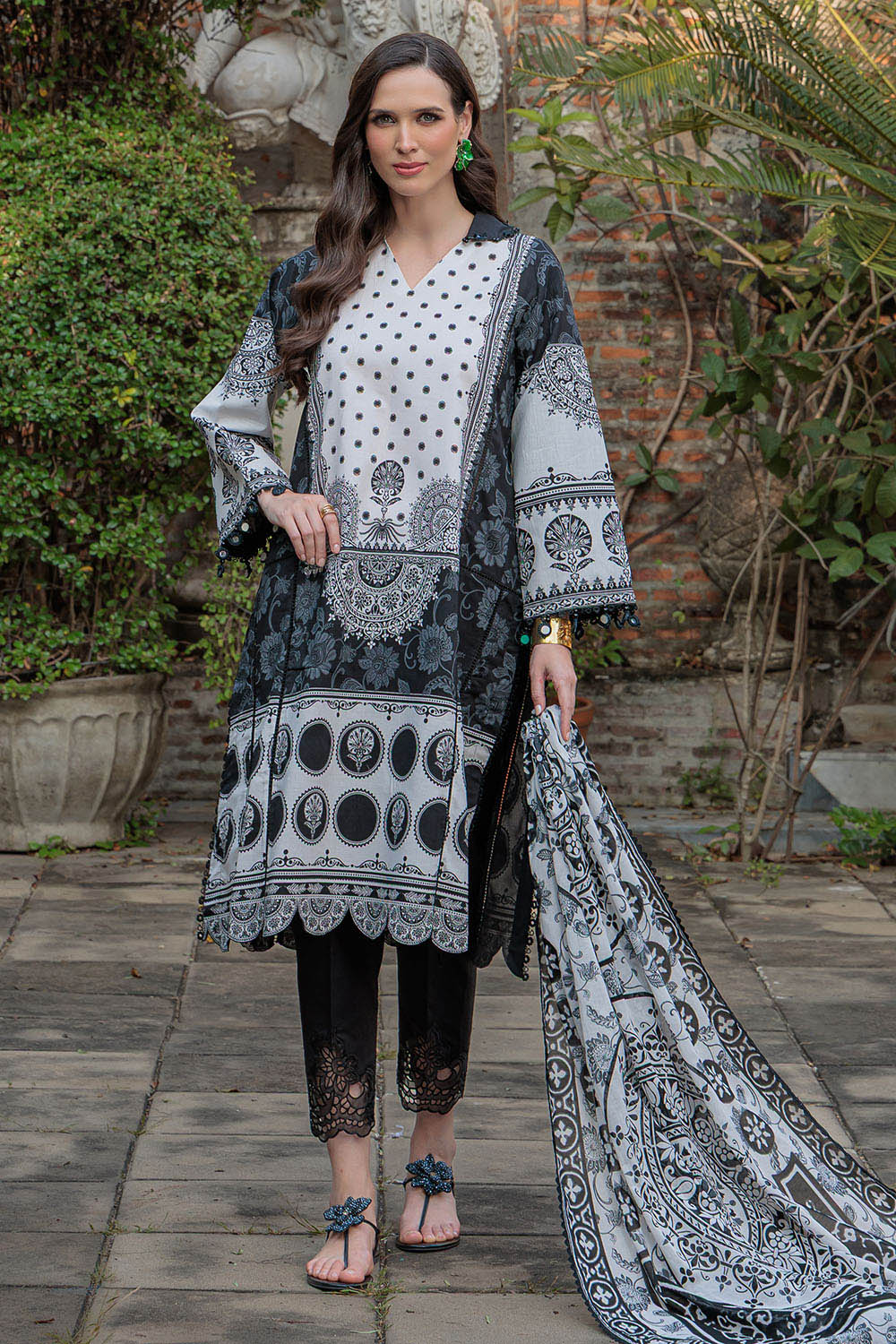 3 Piece Printed Lawn Suit
