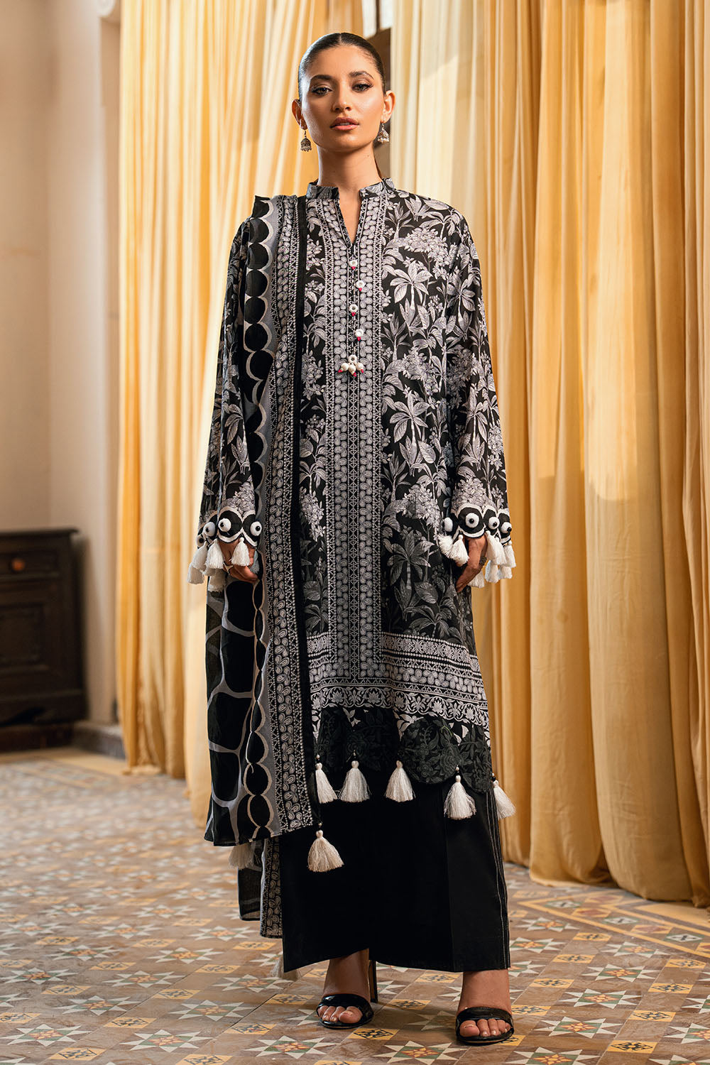 3 Piece Printed Lawn Suit