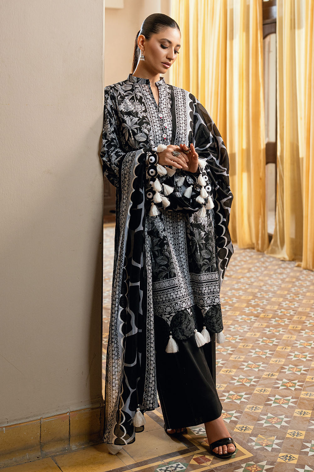 3 Piece Printed Lawn Suit