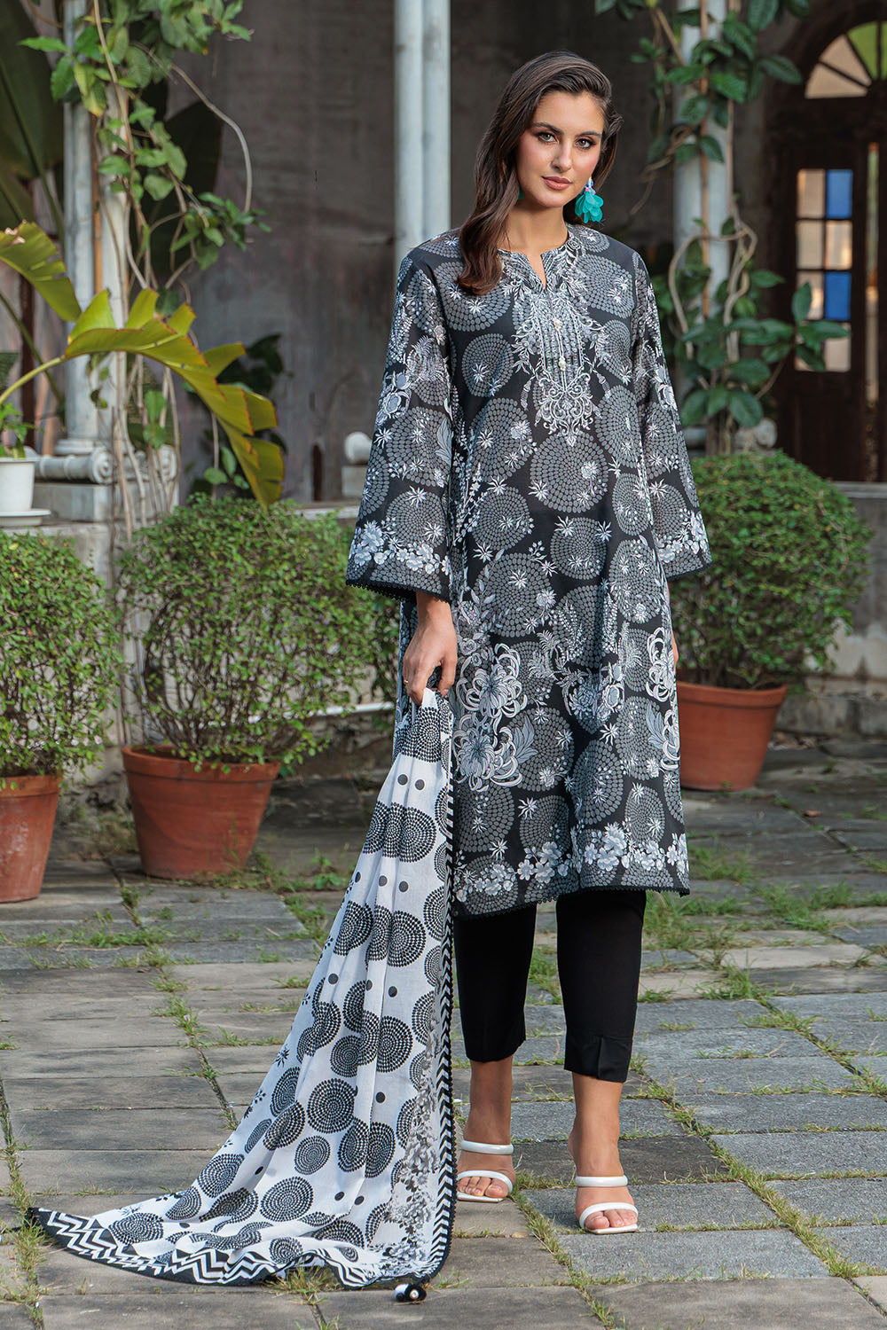 3 Piece Printed Lawn Suit