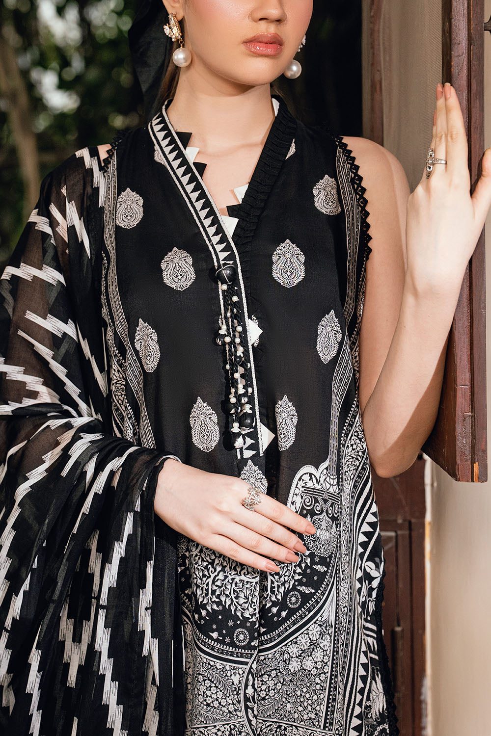 3 Piece Printed Lawn Suit