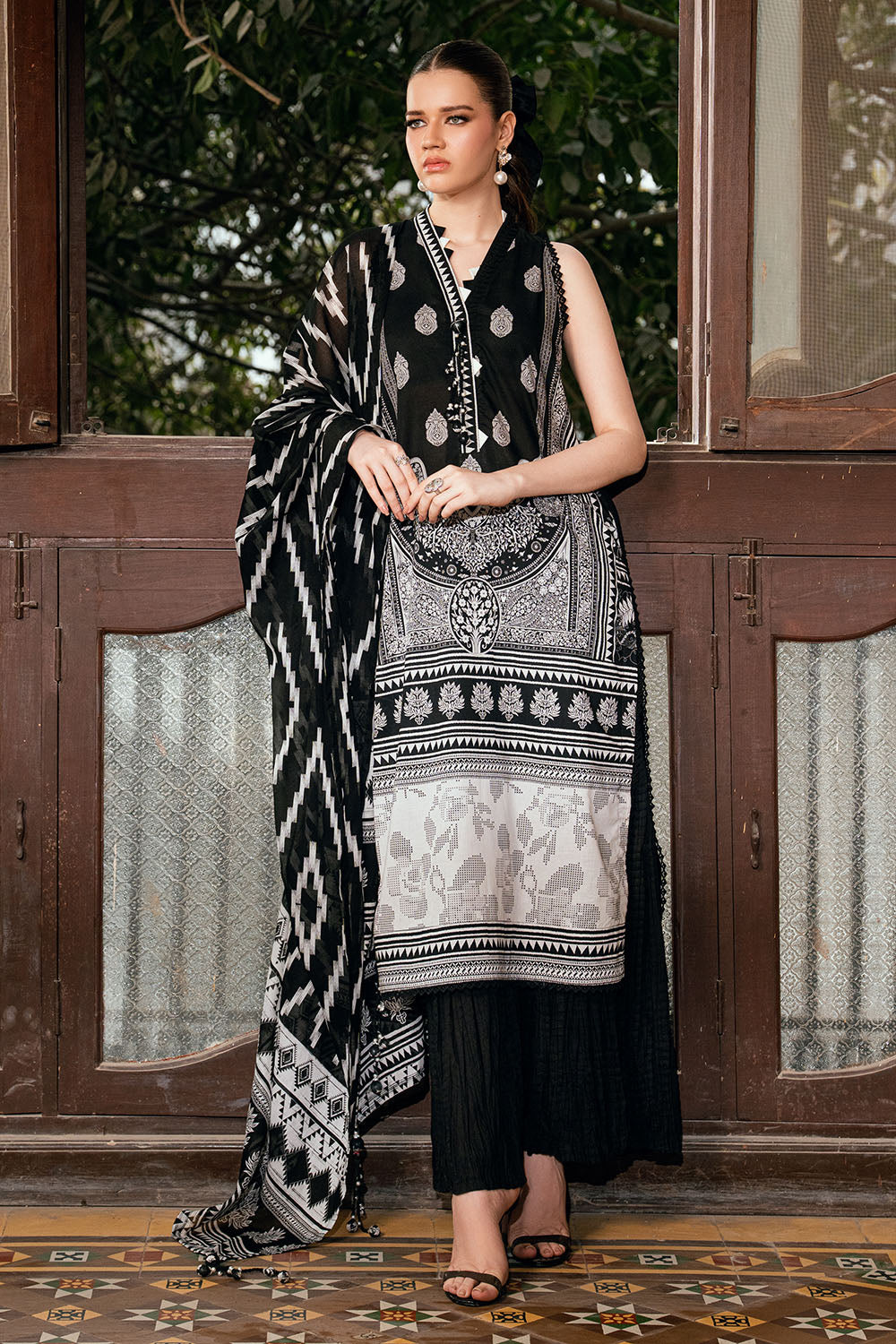 3 Piece Printed Lawn Suit