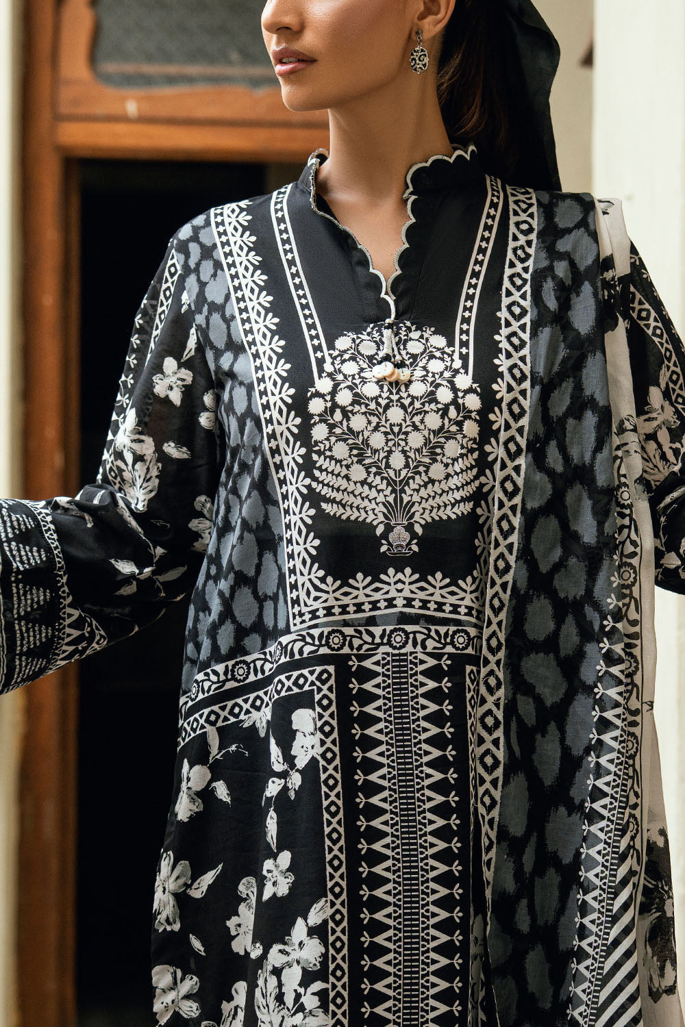 3 Piece Printed Lawn Suit