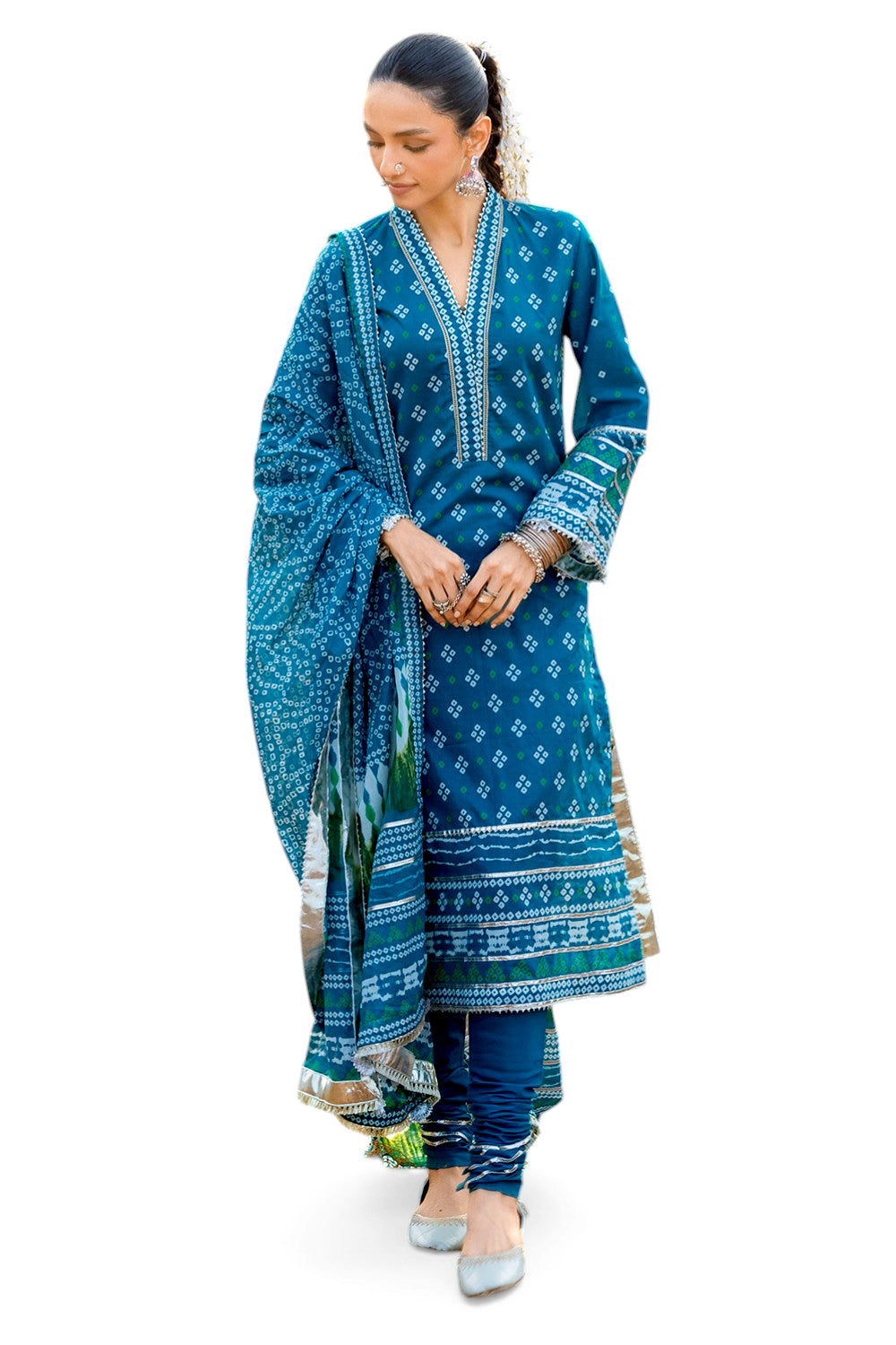 3 Piece Printed Lawn Suit